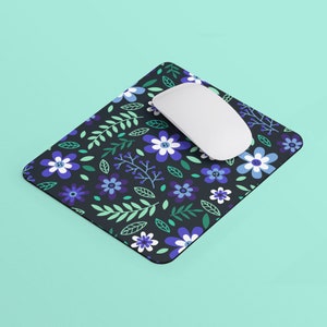 Subtle MLM/Gay Pride Flowers Mouse Pad | Rectangle Mouse Pad | Gay Pride Mouse Pad | MLM Pride Flag Mousepad | Home Office Gift