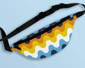 Aroace Flagge Wellen Bauchtasche | Aromantic Asexual Pride Geschenk