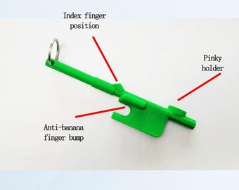 Violin Bow Hold Keychain - Beginner Practice Tool