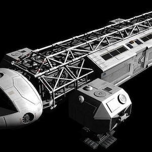 Space 1999 Eagle Transporter Fichier STL, modèle 3D, modèle d'impression 3D, cinéphile, espace, modèle 3D Figurines modèle 3D, Anime, cadeau bande dessinée