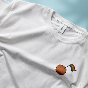 Pride Bitterballen T-Shirt - Dutch Rainbow Flag LGBTQ+ Tee