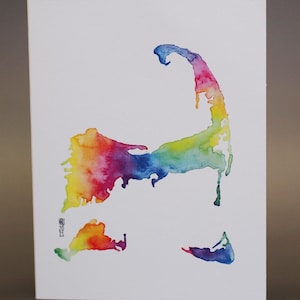 Rainbow Cape Cod Karte