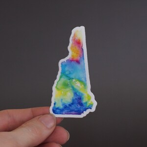New Hampshire Vinyl Sticker