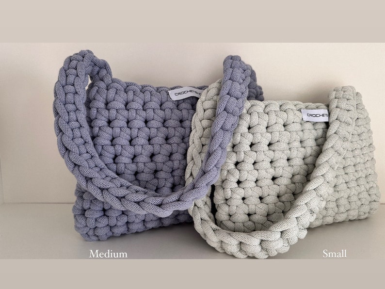 Häkeltasche in diversen Farben, Häkelhandtasche, Crochet Handbag kaufen, Urlaubstasche, Handtasche, Tasche, Umhängetasche, Sommertasche, Bag Bild 2