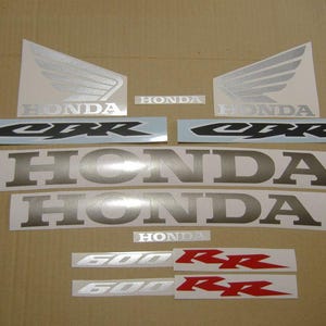 CBR 600RR 2003 complete aftermarket replica decals set stickers kit replacement graphics reproduction restoration pattern logo mark  600