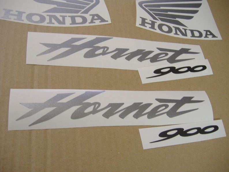 Cb900f Graphics Hornet Cb900f 2002 - 2007 Aftermarket Decals Set Complete Replica ...