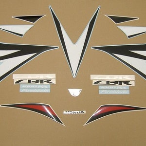 cbr 1000rr 2012 HRC Fireblade complete aftermarket replica stickers set stickers vervanging grafische reproductie restauratie patroon SC59