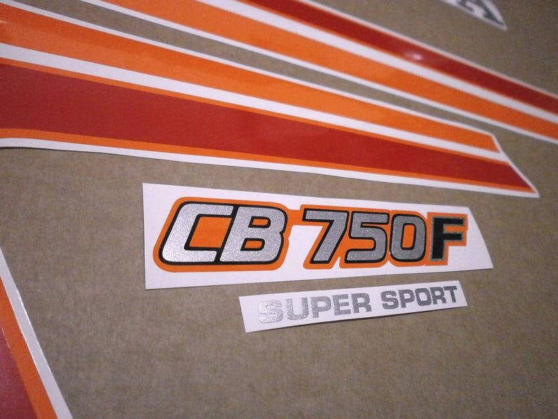 900f Stickers CB 750F or 900F 1982 Full Aftermarket Replica Decals Set Stickers ...