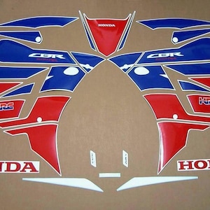 CBR 600RR 2013 2016 komplett eftermarknadsreplika dekalset klistermärkeskit ersättningsgrafik reproduktion adesivi etiketter logotyp 600 HRC