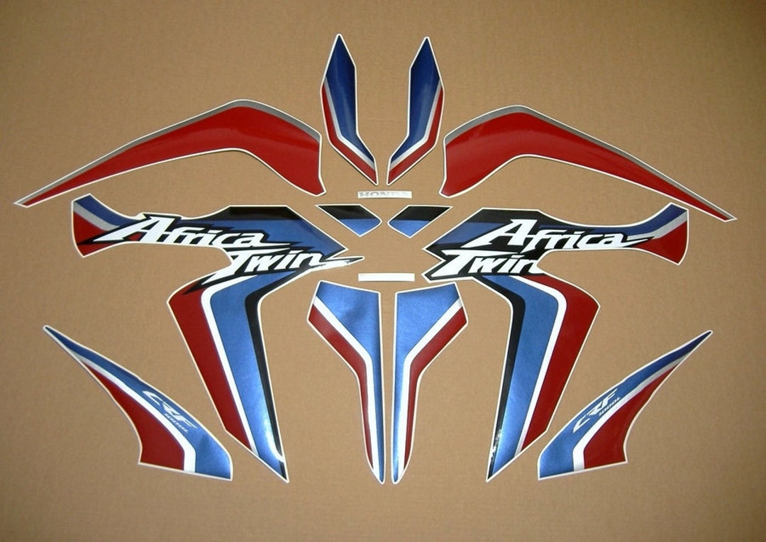 CRF 1000L 2015 Africa Twin Aftermarket Replica Decals Set Etsy