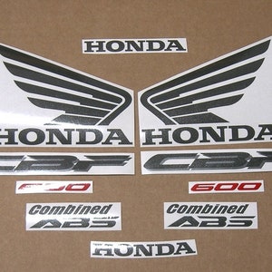 CBF 600 2006-2008 full replica decals kit complete stickers set replacement graphics reproduction 2007 restoration logo emblems cbf600