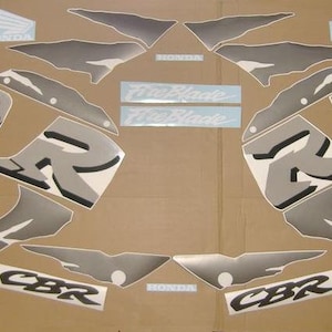 CBR 919RR 1998 Fireblade full aftermarket replica decals set complete stickers kit replacement graphics reproduction restoration SC33 900