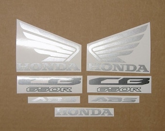 CB 650R 2019-2022 complete aftermarket decal kit sticker set replacement reproduction replica pattern cb650r restoration logo emblems 650
