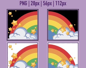 Rainbow FallsTwitch Abzeichen Symbol | Kanalpunkte | Kick | YouTube | Twitch Emotes | Emotes teilen | Belohnungen zu spenden