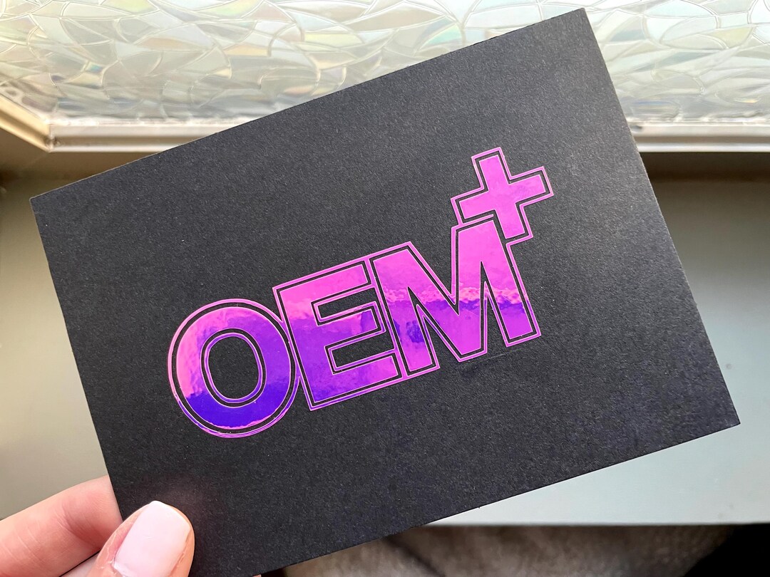 OEM+ Vinyl Decal Sticker – Car Enthusiast Humor - Etsy