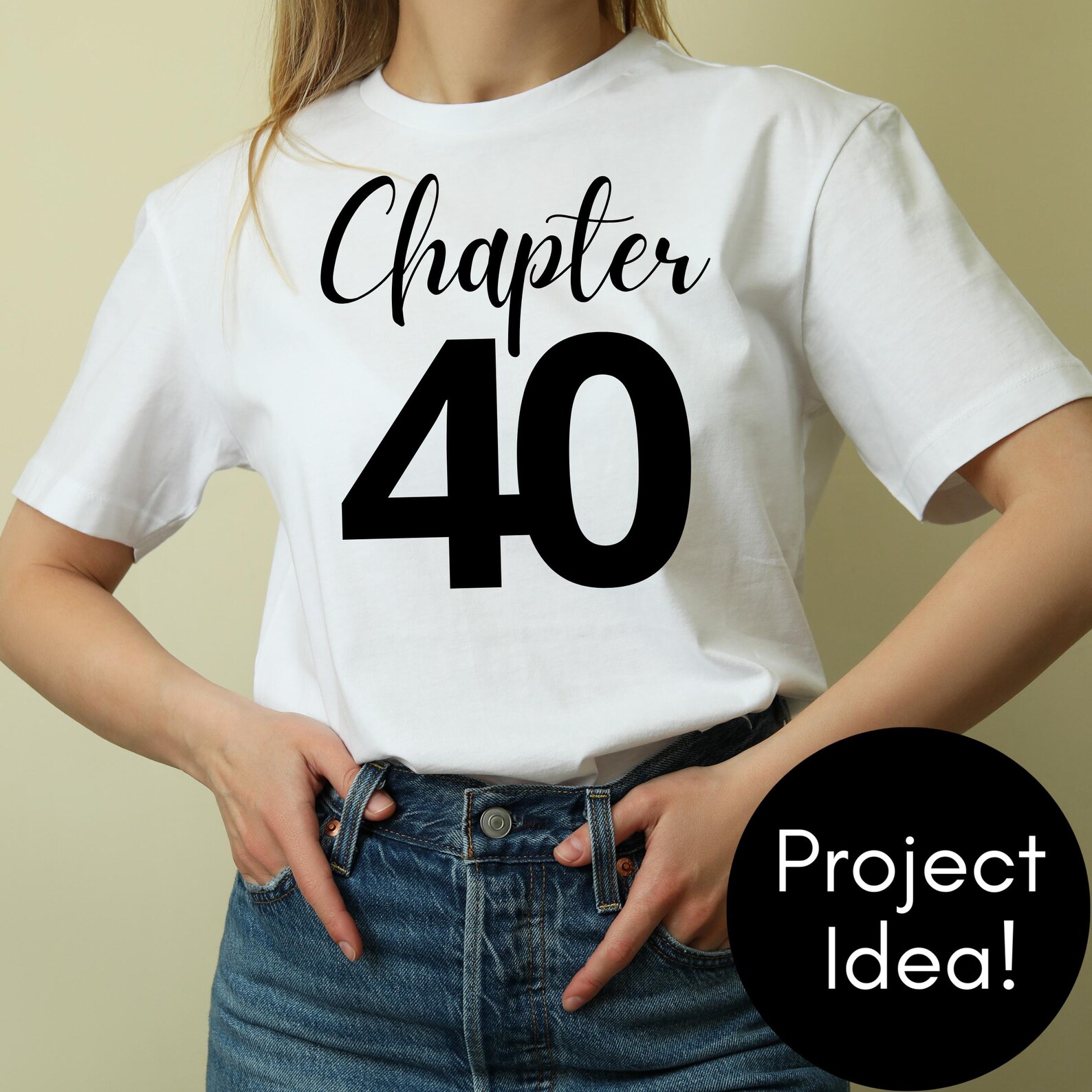 Chapter 40 SVG, 40th Birthday PNG, Anniversary Cut File, Printable - Etsy