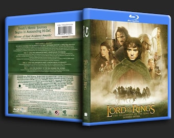 The Lord of the Rings Custom Blu-ray Artwork (Single-Sided)