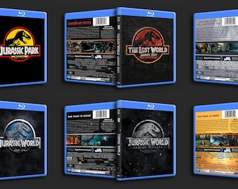 Jurassic Park/Jurassic World Custom Blu-ray Artwork