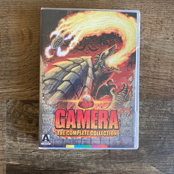 Custom Gamera Arrow Video Showa Era Cover W/ Case (No Discs)