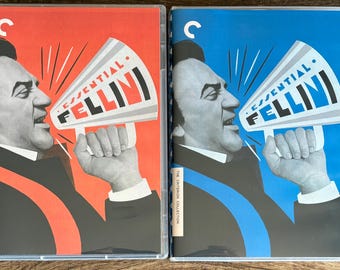 Essential Fellini Criterion Custom Covers (Two Options)