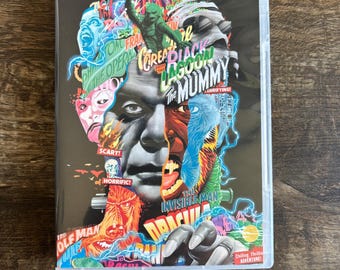 Universal Monsters 4K Collection Copertina personalizzata con custodia (senza dischi)