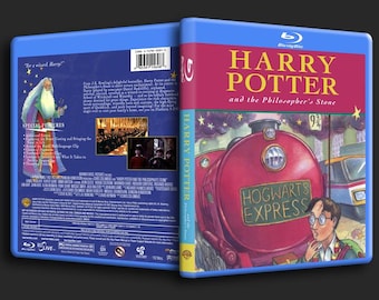 Harry Potter Custom Blu-ray Artwork (Single-Sided)