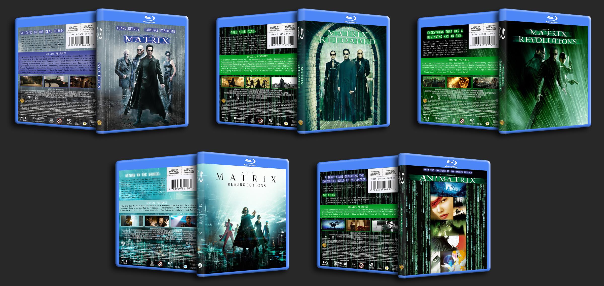 The Matrix Custom Blu-ray Artwork - Etsy