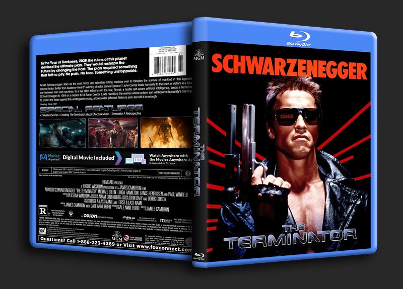 Terminator Custom Blu-ray Artwork - Etsy