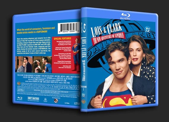 Lois & Clark Custom Blu-ray Artwork - Etsy