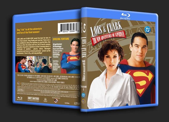 Lois & Clark Custom Blu-ray Artwork - Etsy