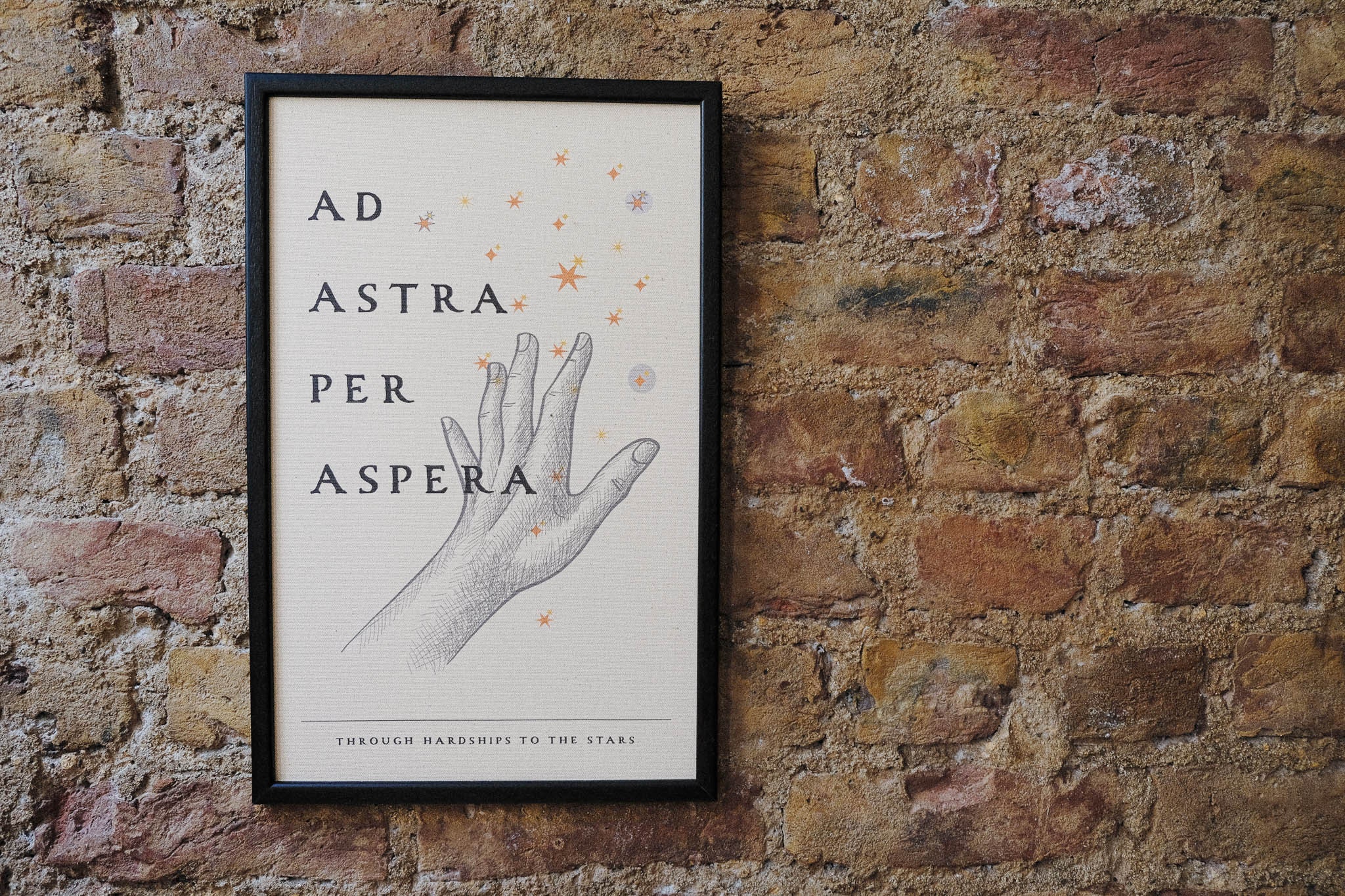 Ad Astra per Aspera - Through Hardships to the Stars, Inspirational ...