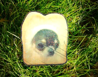 Holographic Sticker ~ Chihuahua Sticker UV/WEATHERPROOF & WATERPROOF outdoor/indoor*Hand Cut*