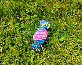 Holographic Sticker ~  Bubblegum Sticker UV/WEATHERPROOF & WATERPROOF outdoor/indoor*Hand Cut*