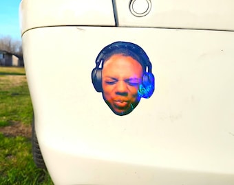 Holographic Sticker ~ IShowSpeed Sticker UV/WEATHERPROOF & WATERPROOF outdoor/indoor*Hand Cut*