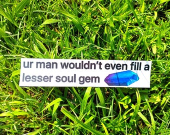 Wizard Insult Matte Sticker: Weatherproof Vinyl Decal for Indoor/Outdoor Use*Hand Cut*