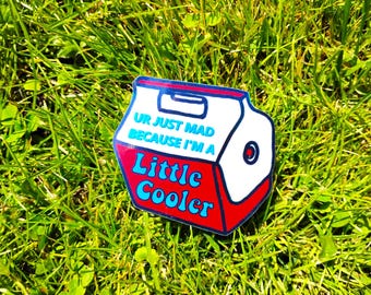 Holographic Sticker ~  Ur Just Mad Sticker UV/WEATHERPROOF & WATERPROOF outdoor/indoor*Hand Cut*