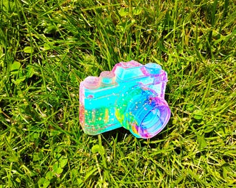 Holographic Sticker ~  Camera Sticker UV/WEATHERPROOF & WATERPROOF outdoor/indoor*Hand Cut*