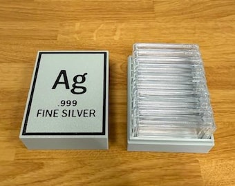 Silver Bar Box | Custom Silver Bar Holder