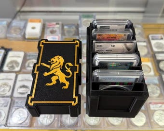 Universal Slab Coin Box Holder | PCGS, NGC, CAC, Anacs, Icg Slabs (10 Count)