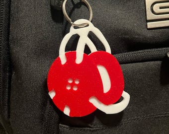 Custom Wrestling Headgear Keychain