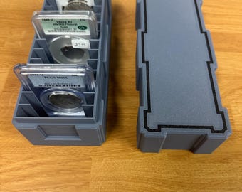 Universal Slab Coin Box | PCGS, NGC, and CAC slab box holder 15 count