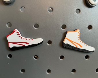 Wrestling Shoe Bogg Charm | Custom Wrestling Sport Bogg Bag Bit | 3D printed Bogg Bag Charm