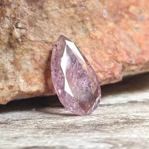Natural Pink Spinel Pear Shape  Gemstone Burma Spinel Gemstone Unheated Untreated Spinel Faceted Spinel For Jewelry Making 14x8x3.5MM 3.5Ct