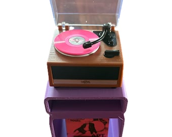 Record player stand for your Zuru Mini Brands Record Player 1:6 scale Barbie