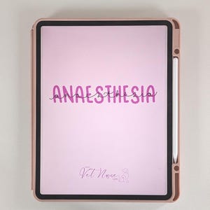 Anaesthesia 60-page DIGITAL Complete Guide for Student Veterinary Nurses Revision Resources Vet