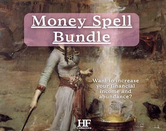 MONEY SPELLS BUNDLE diy rituals