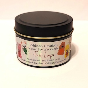 Stray Kids inspired Cutie Fruity scented mini candles
