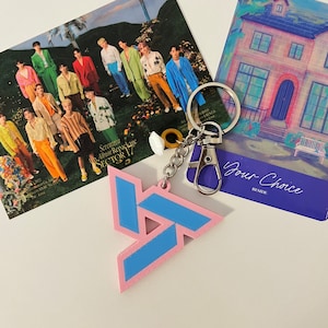Seventeen inspired keychain
