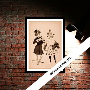 Its Us Vintage Theatre Poster Print | Musical Theatre Gift | Wall Art Print for Home Decor | Instant Printable Wall Art