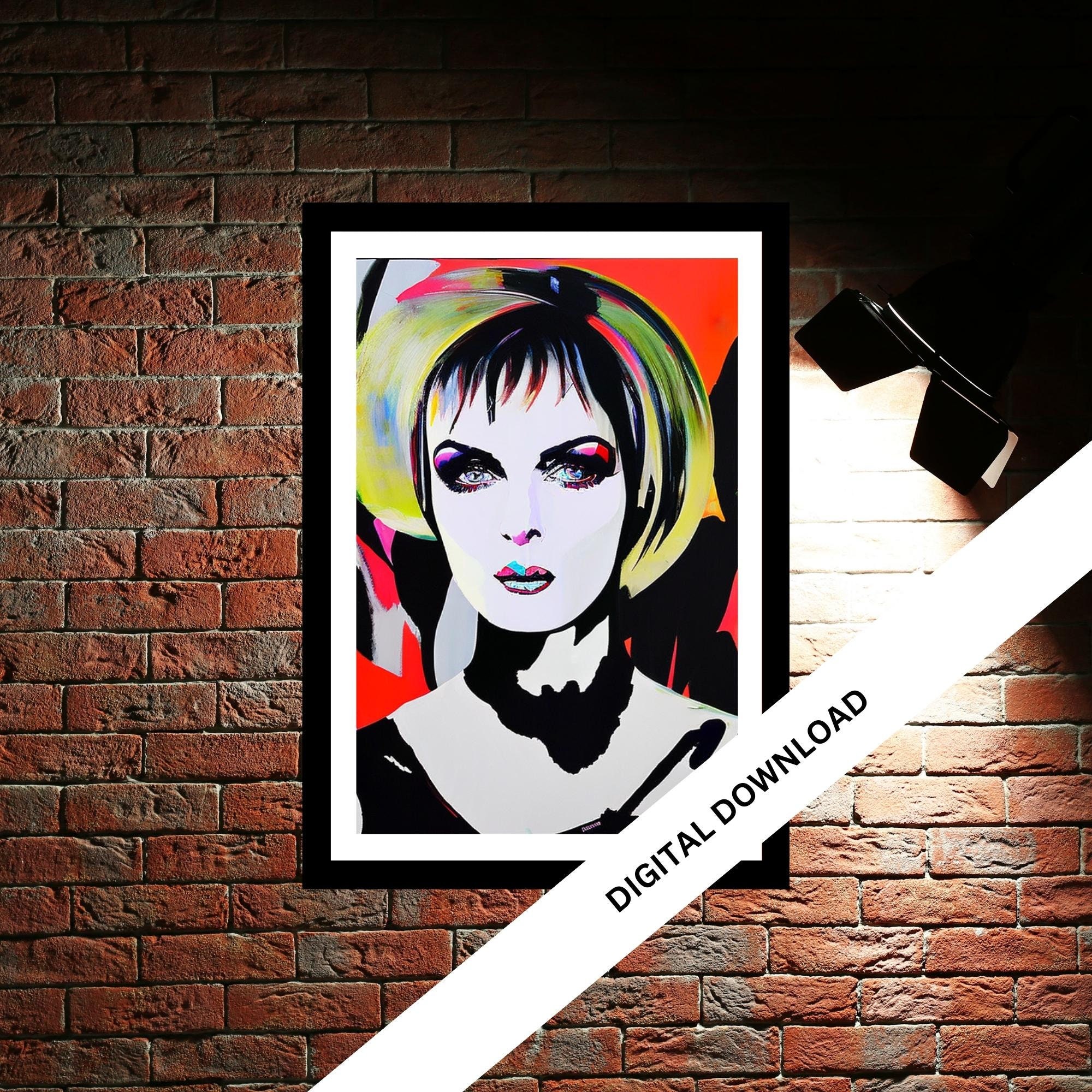 Twiggy Poster - Etsy